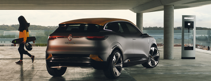 Renault Megane eVision All Electric Concept 2020
